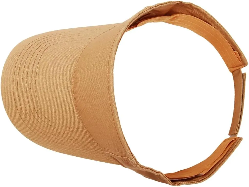 ANDICEQY Sport Sun Visor Hats Adjustable Empty Top Baseball Cap Cotton Ball Caps for Women and Men