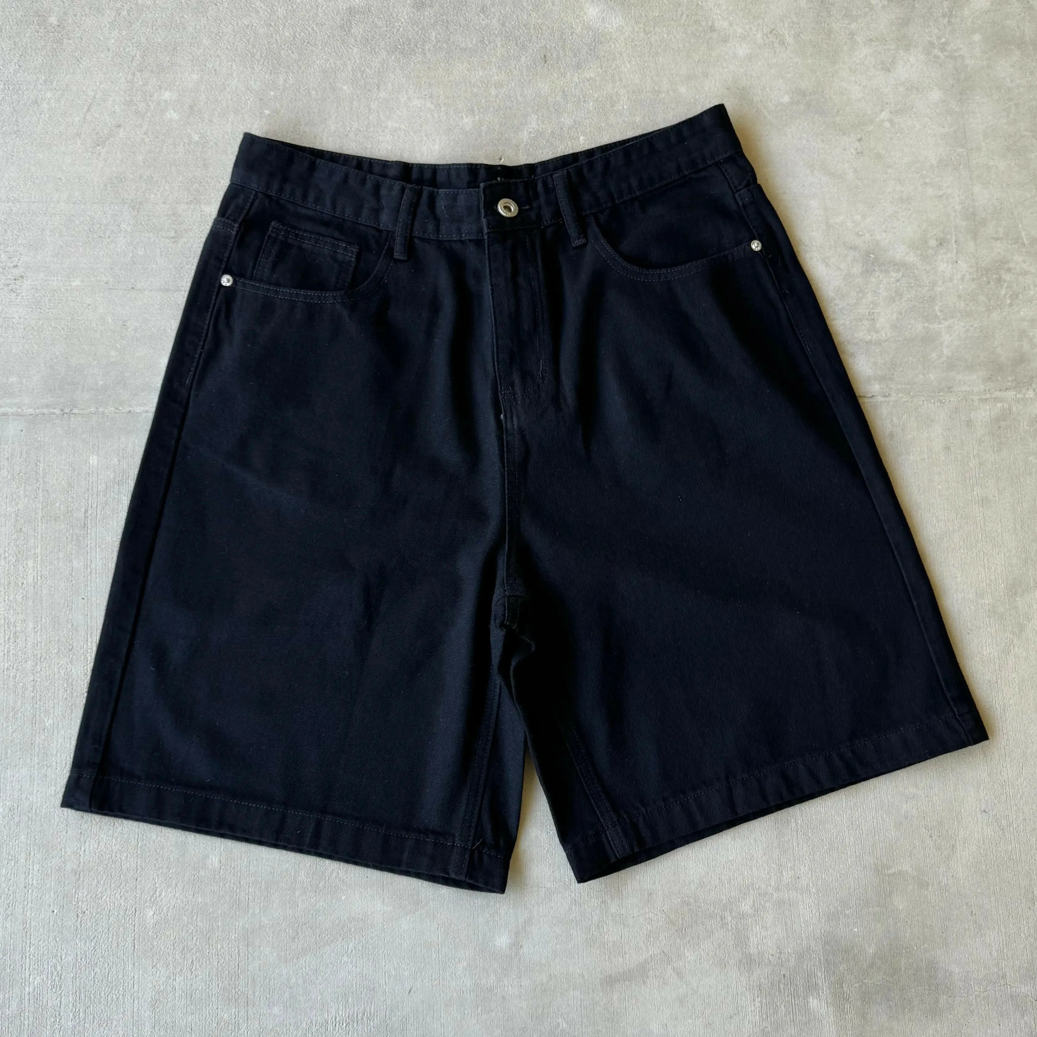 Black Baggy Jorts