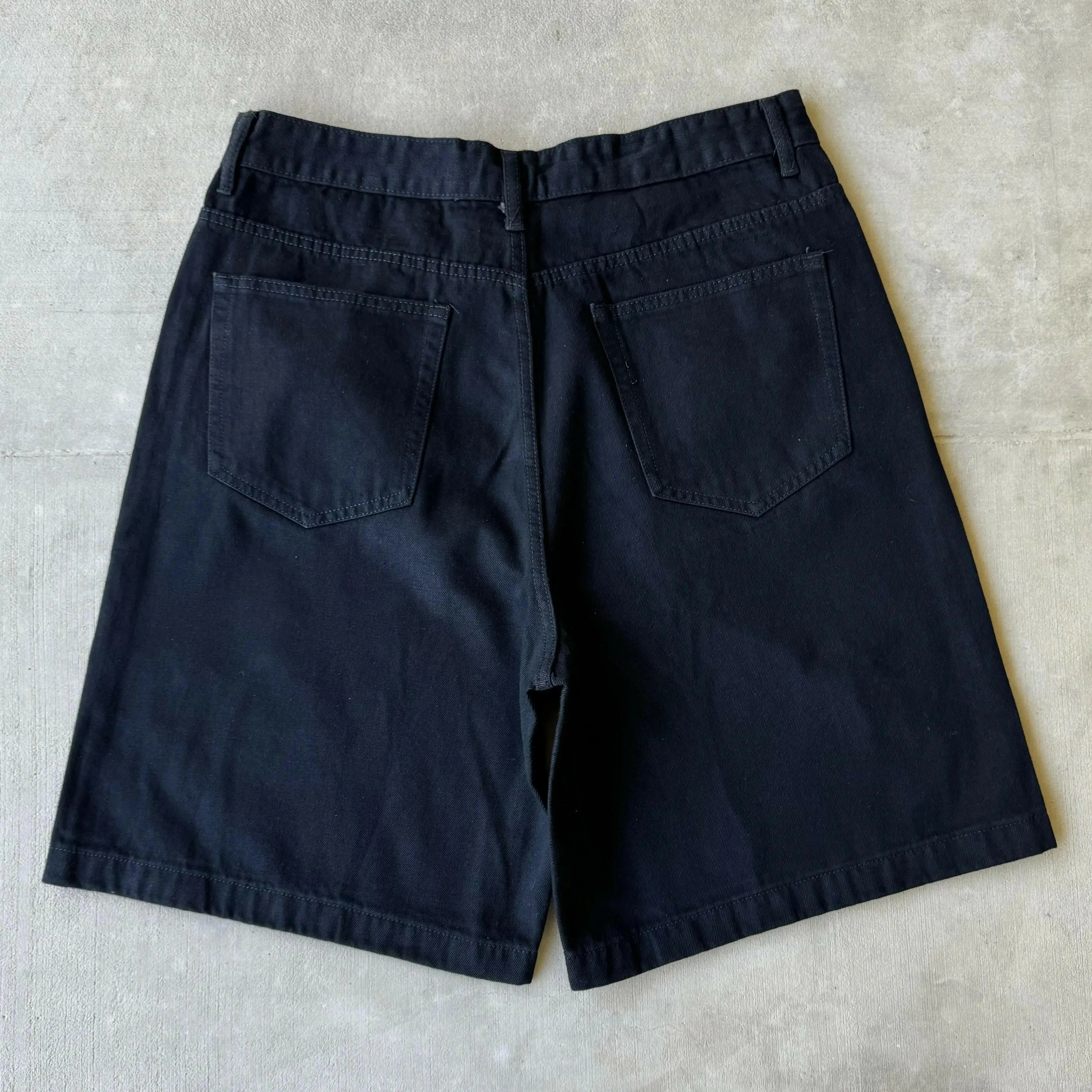 Black Baggy Jorts