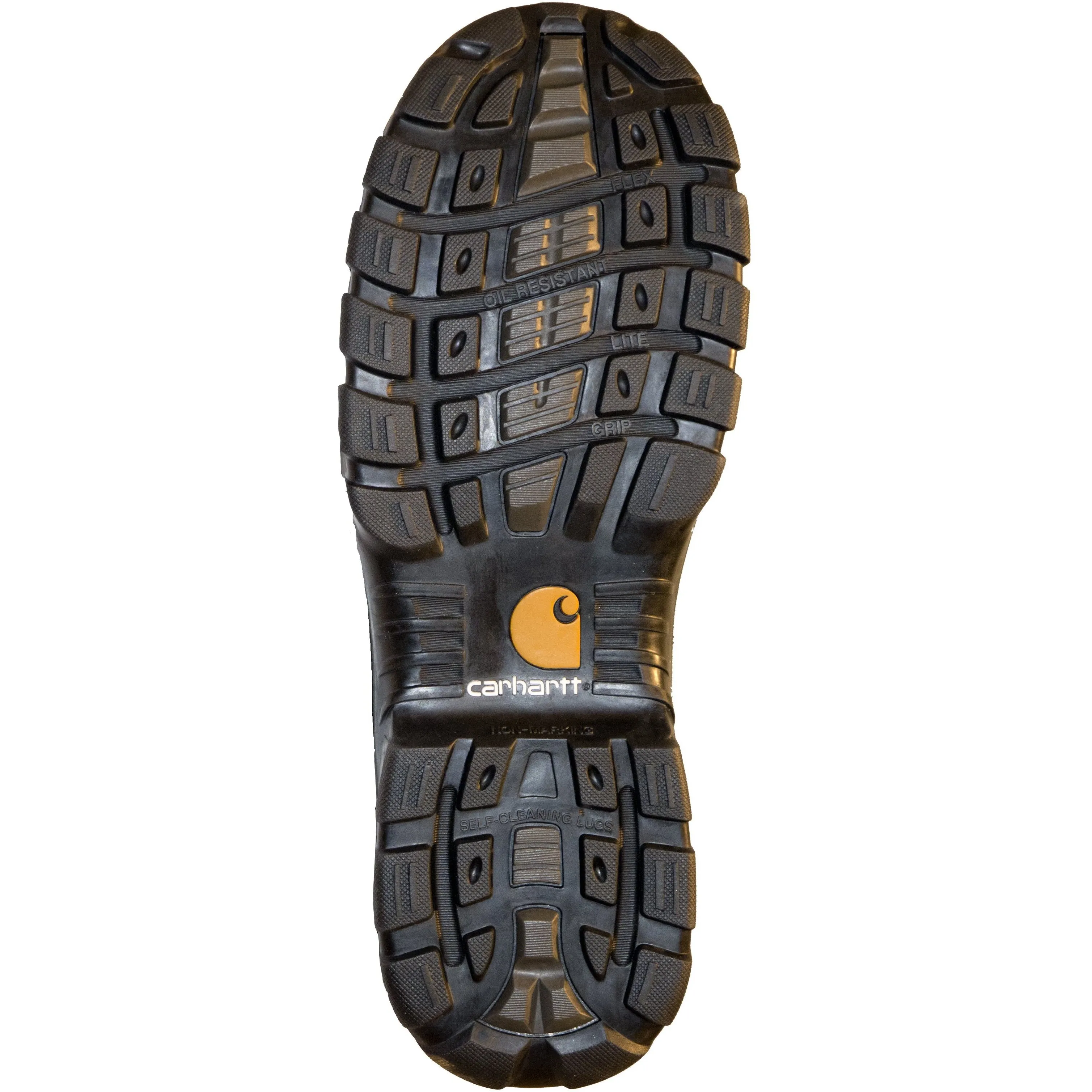 Carhartt Men's 8" Rugged Flex Comp Toe WP CSA Work Boot Brown CMR8939