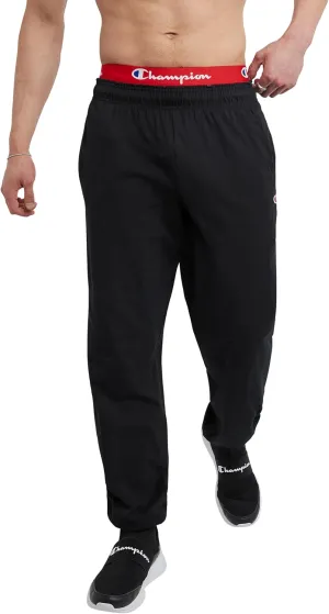 Champion Men's Pants, Everyday Cotton, Lightweight Lounge, Knit Pants for Men (Reg. Or Big & Tall)