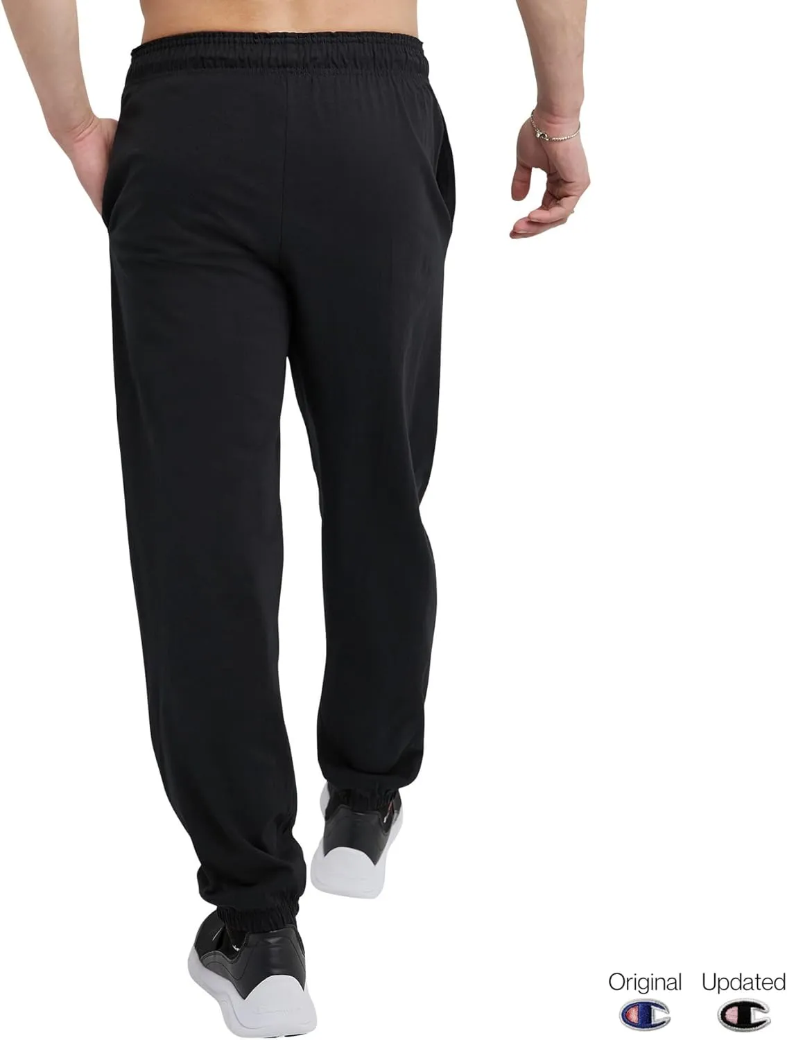Champion Men's Pants, Everyday Cotton, Lightweight Lounge, Knit Pants for Men (Reg. Or Big & Tall)