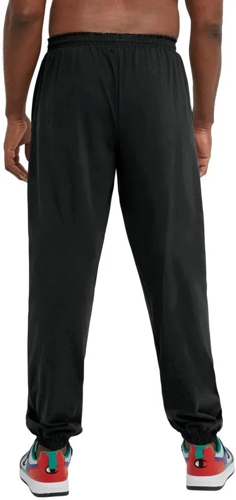 Champion Men's Pants, Everyday Cotton, Lightweight Lounge, Knit Pants for Men (Reg. Or Big & Tall)
