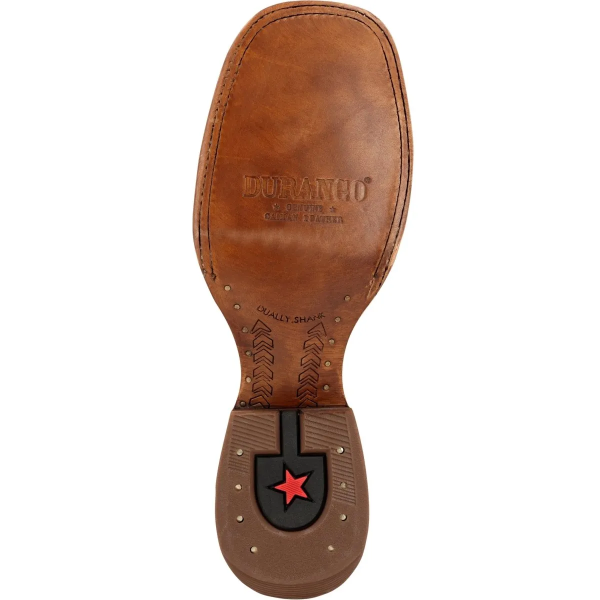 Durango PRCA Collection Caiman Belly Men's Western Boots Ddb0471 In Cognac And Cigar