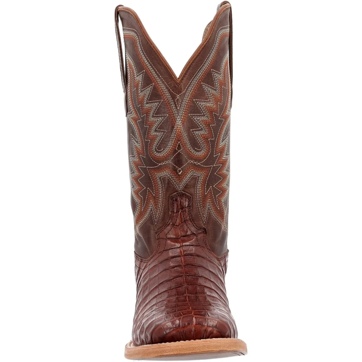 Durango PRCA Collection Caiman Belly Men's Western Boots Ddb0471 In Cognac And Cigar