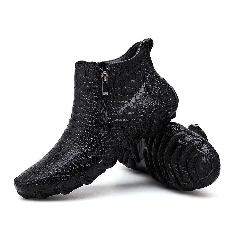 Hnzxzm Genuine Leather Shoes Men Chelsea Boots Autumn Early Winter Ankle Boots Casual Cow Leather Male Shoes Black Footwear A1265