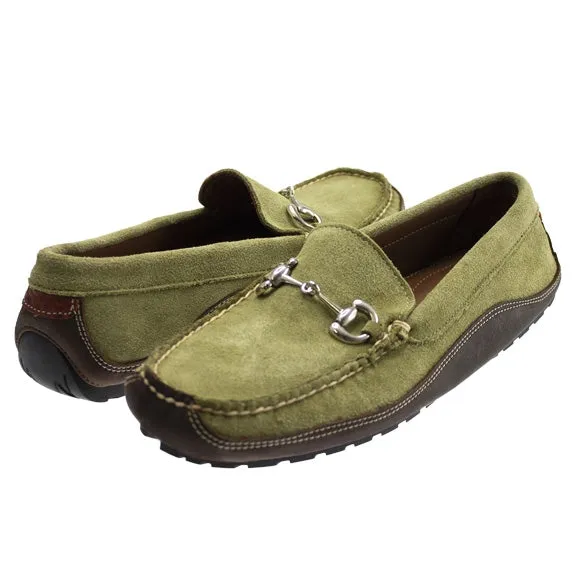 Kiawah Suede Bit Driver in Olive Martini by T.B. Phelps