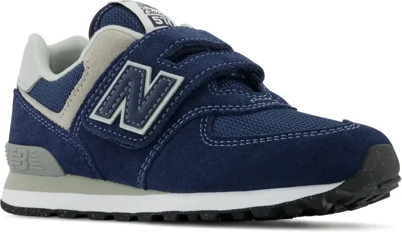 Kids' New Balance 574 Core Hook & Loop – Classic Comfort