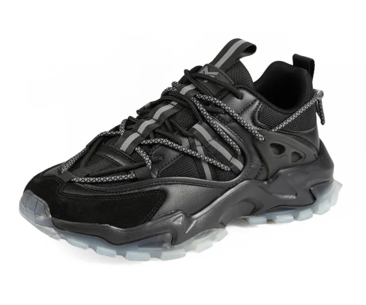 Mazino Logic Urban Vanguard Black Chunky Sneakers Men’s