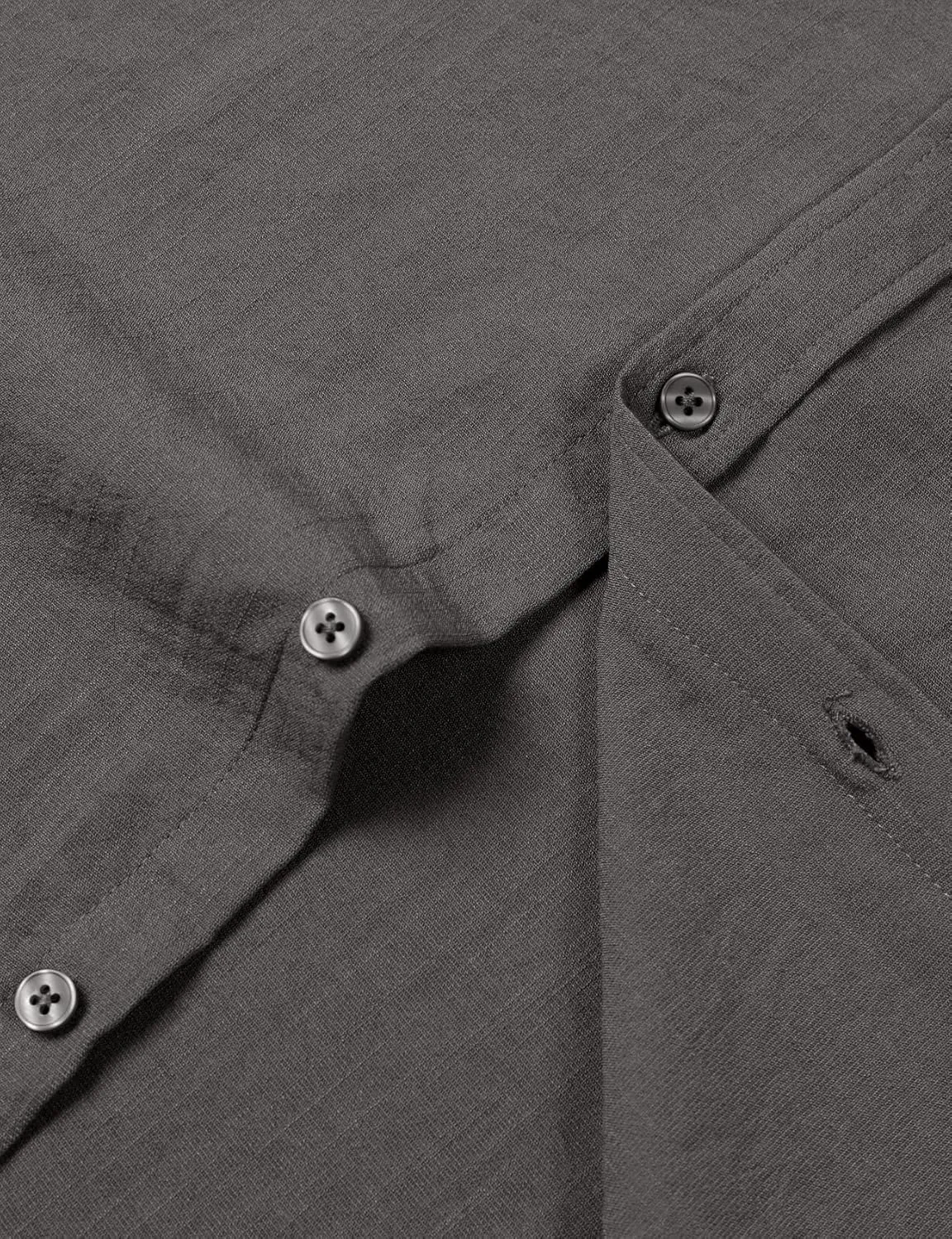 Men's Stretch Textured Short Sleeve Button Down Shirts Summer Casual Beach Wedding Vacation Shirt