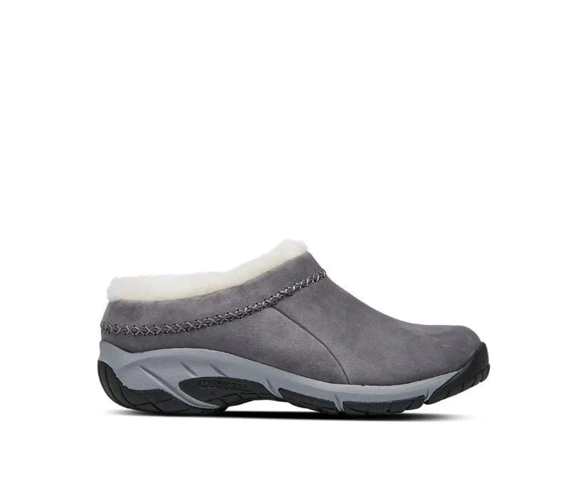 Merrell Women's Encore Ice 4 Slip Ons- Charcoal