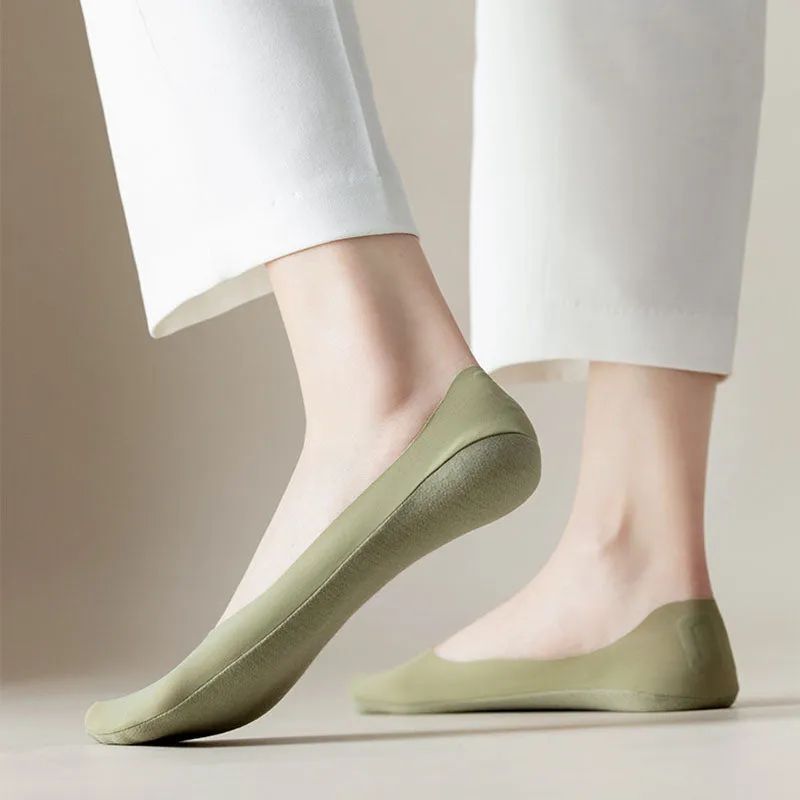Plus Size Cool Fabric No Show Socks(8 Pairs)