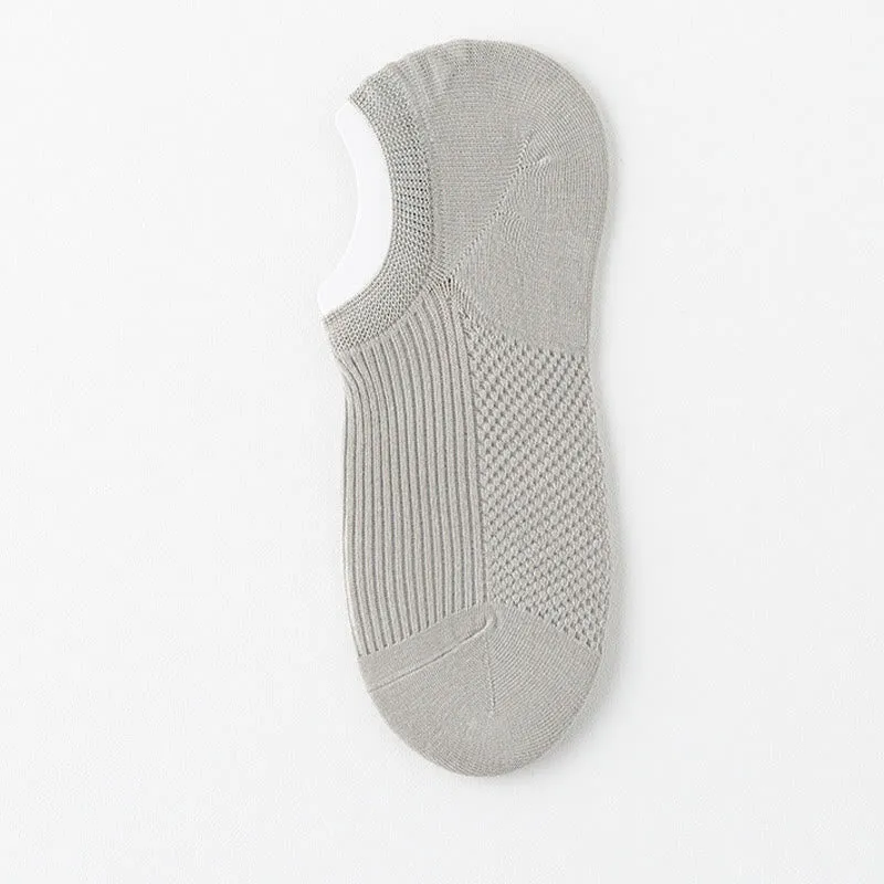 Plus Size Cotton Breathable No Show Socks(6 Pairs)
