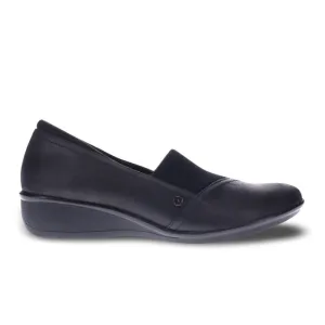 Revere Naples Stretch Loafer (Women) - Onyx