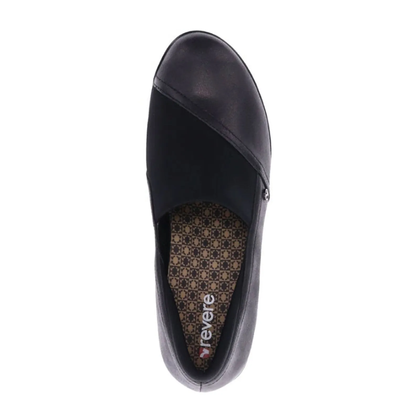 Revere Naples Stretch Loafer (Women) - Onyx