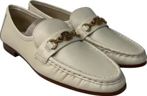 Sam Edelman Cream Lucca Bit Loafer US7.5 UK 5