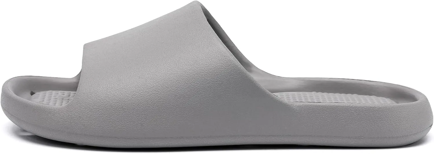 Shower Shoes for Women and Men Massage Slide Sandals Soft Cushioned Anti-Slip Pool Slides Comfort Quick Drying with Drain Holes Bathroom Slippers