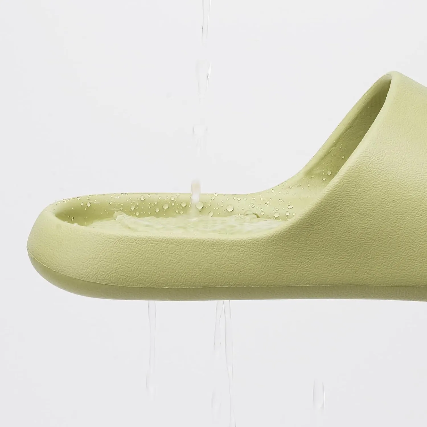 Shower Shoes for Women and Men Massage Slide Sandals Soft Cushioned Anti-Slip Pool Slides Comfort Quick Drying with Drain Holes Bathroom Slippers