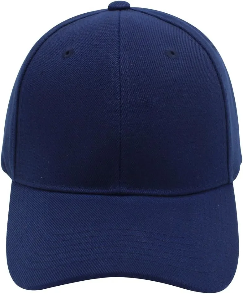 Top Level Baseball Cap Men Women - Classic Adjustable Plain Hat