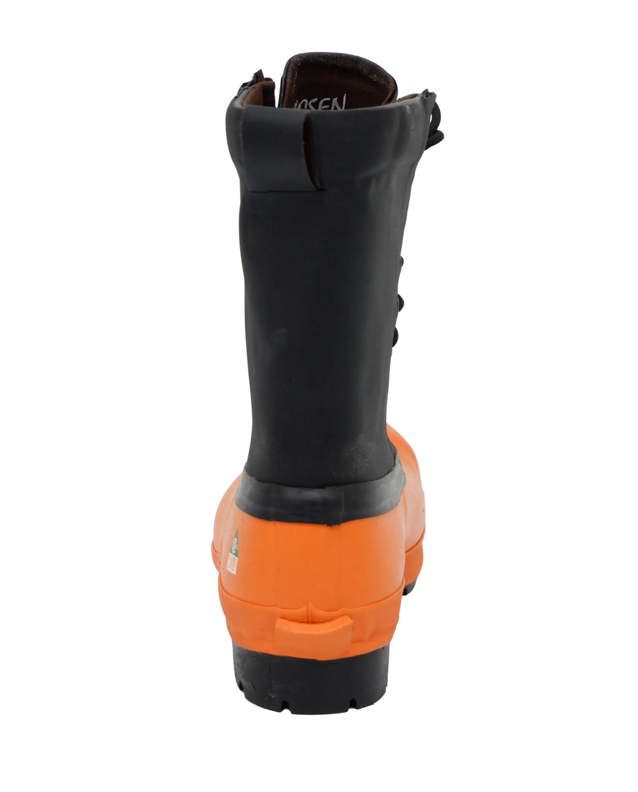 Viking® VW76-1 Ericsen® Waterproof Forestry Work Boots with Steel Toe, Chemical & Abrasion-Resistant NBR Lug Sole, and Ice Stud Compatibility