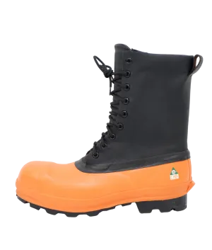 Viking® VW76-1 Ericsen® Waterproof Forestry Work Boots with Steel Toe, Chemical & Abrasion-Resistant NBR Lug Sole, and Ice Stud Compatibility