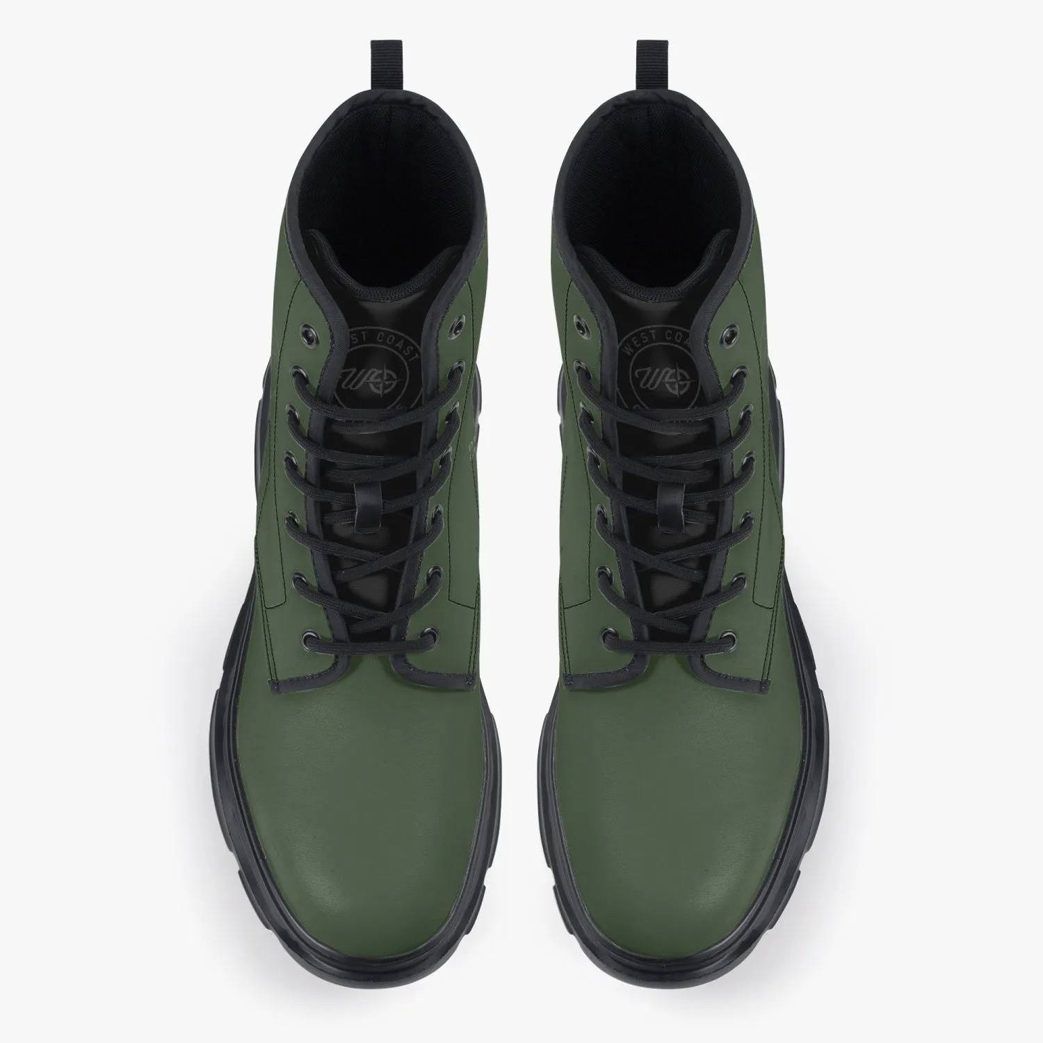 WCC Genuine Leather Stealth Boot (NW Green)