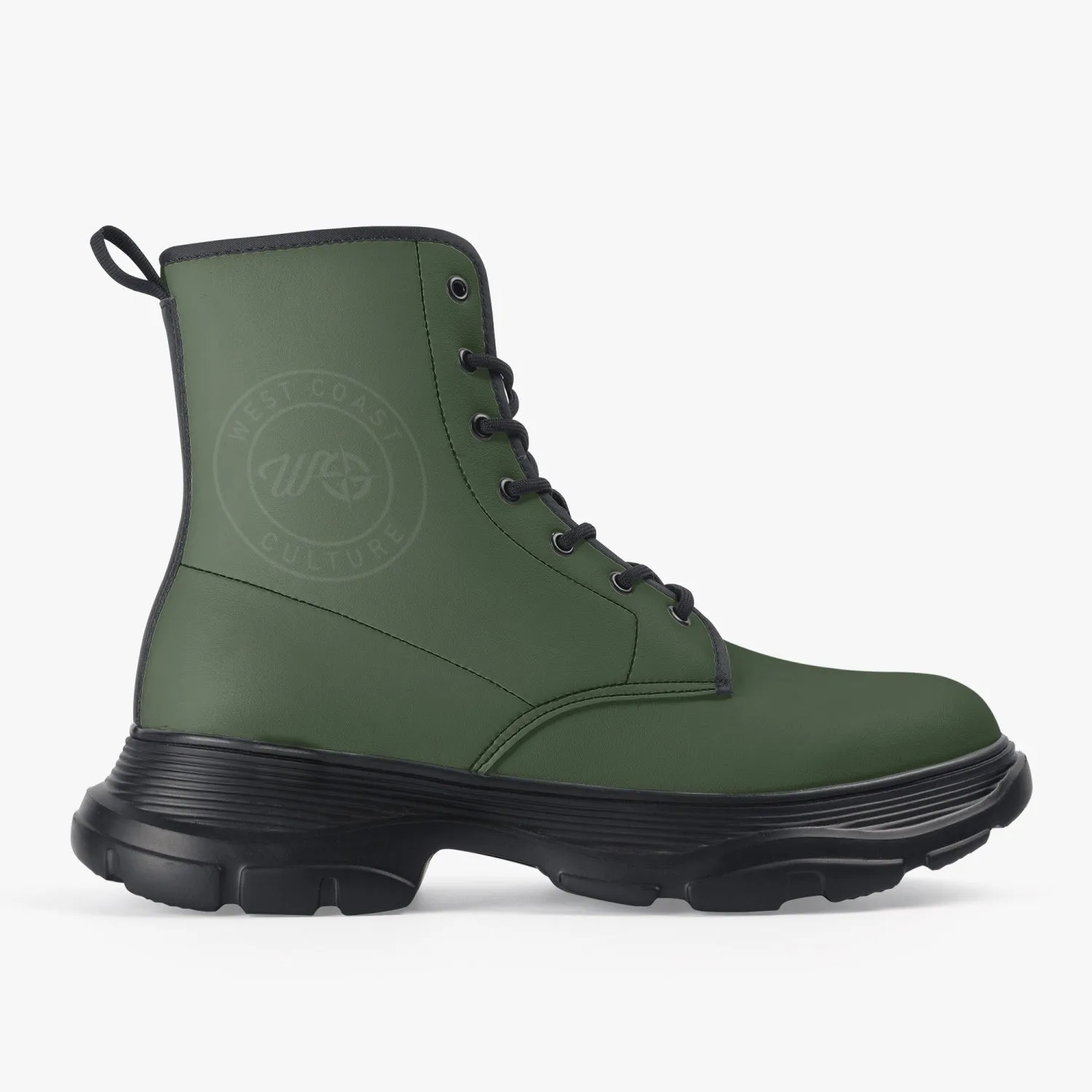WCC Genuine Leather Stealth Boot (NW Green)