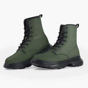 WCC Genuine Leather Stealth Boot (NW Green)