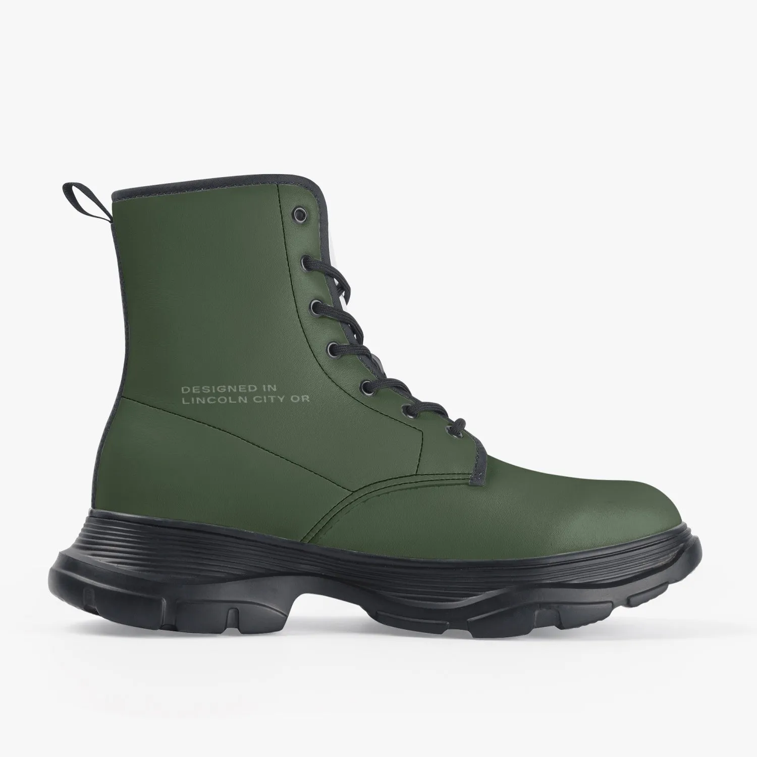 WCC Genuine Leather Stealth Boot (NW Green)