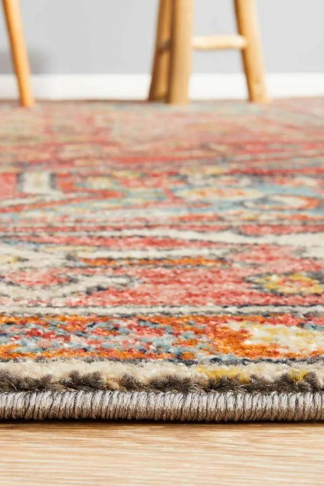 Zora Red Tribal Rug
