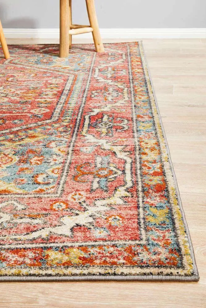 Zora Red Tribal Rug