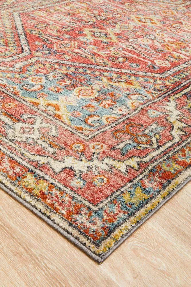 Zora Red Tribal Rug